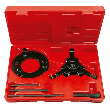 Urrea Harmonic damper pulley puller 6pc in plastic box 4050